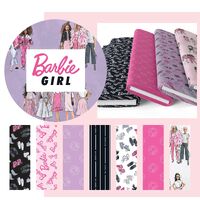 Barbie Girl 5 Yd Fabric Bundle - Barbie Girl Fabrics - Riley Blake Des –  Dalisay Design Fabrics