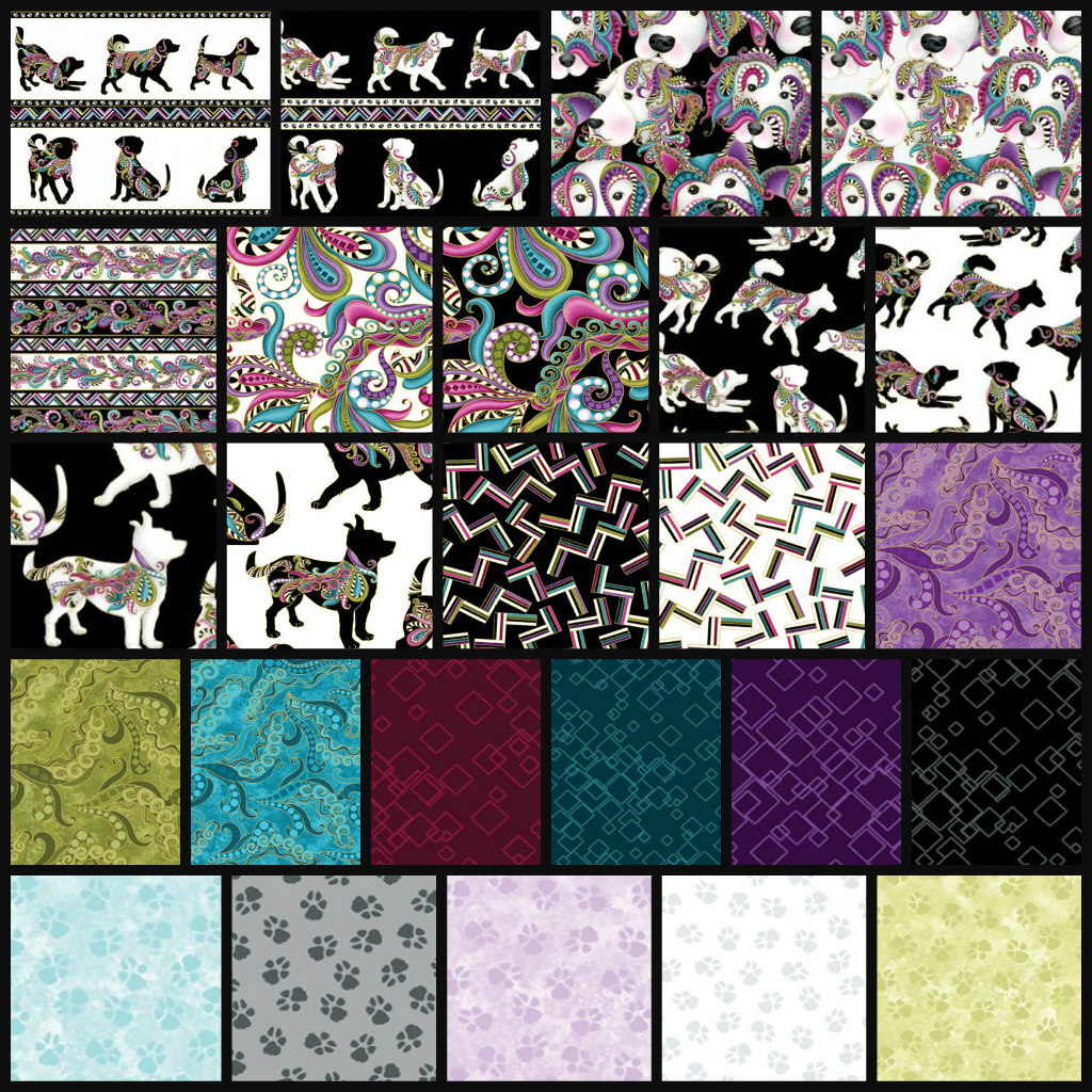 Dog On It Novelty Dog Fabric By Benartex