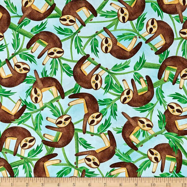 Tropical Zone Novelty Quilt Fabric by Blank Quilting - The Oz Material ...