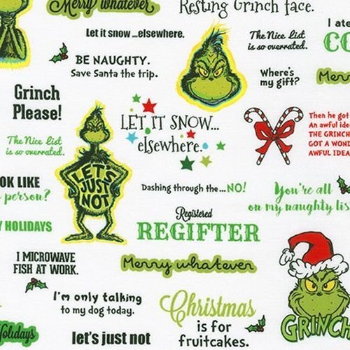 Merry Grinchmas Watercolor Print The Grinch Christmas -  Portugal