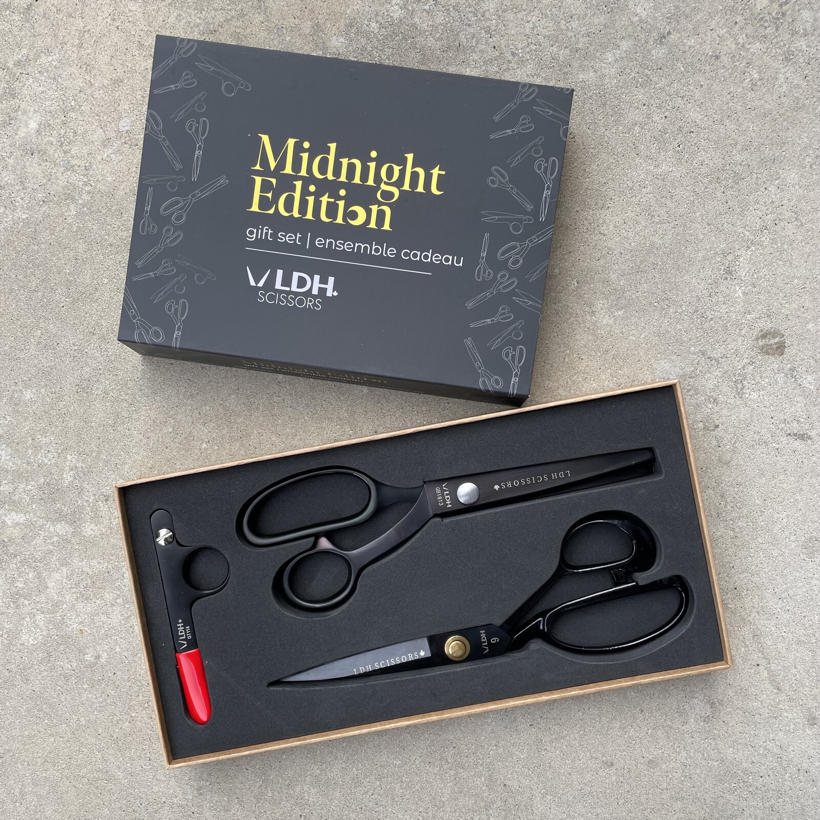 LDH 9 Fabric Shears, Midnight Edition – Scissors Up