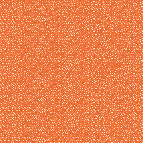 Devonstone Confetti Spots Fabric Orange DV2258