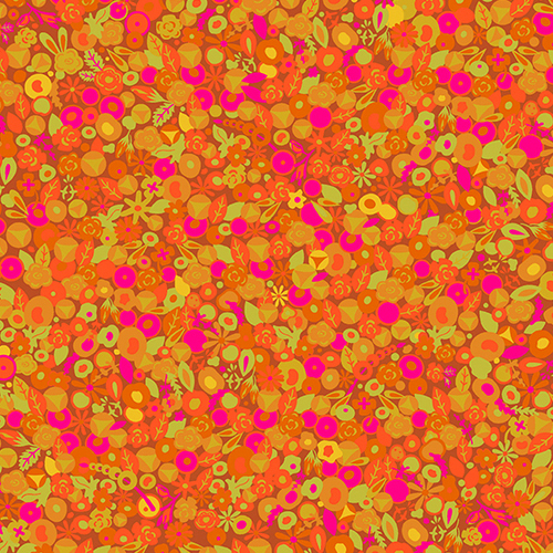 Fabric Remnant- Sun Print 2021 Tuesday Floral 90cm