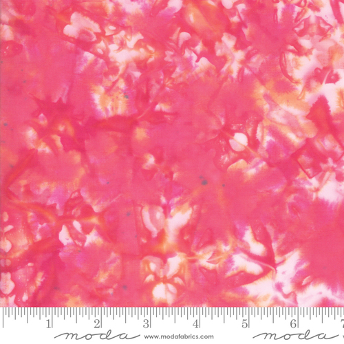 Fabric Remnant- Moda Maui Batik Pink 81cm