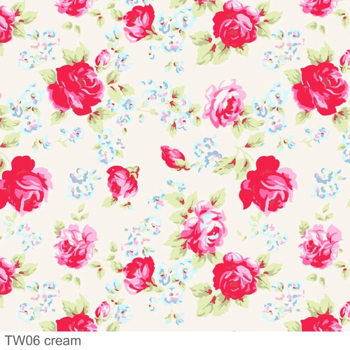 Tanya Whelan Posie Scattered Roses TW06-Cream