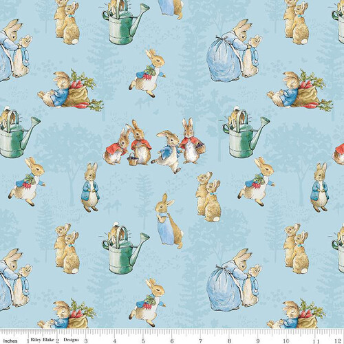 The Tale of Peter Rabbit Beatrix Potter Main Blue C14700