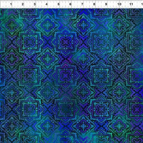 Fabric Remnant- Tapestry Digital Medallion 60cm