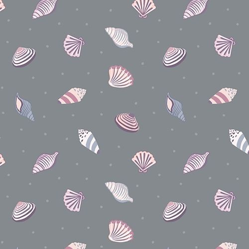 Super Sale Small Things Sea Shells Grey LEM18 003