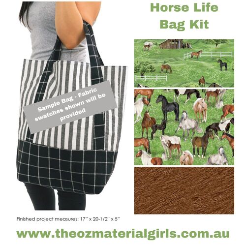 Horse Life Grocery / Handbag Kit - Beginner