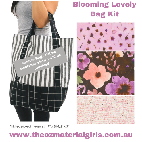 Blooming Lovely Grocery / Handbag Kit - Beginner