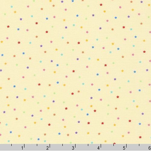 Fabric Remnant - Sweet Tooth Stars Multi 50cm