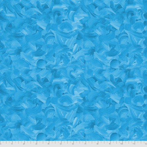 Fabric Remnant -FreeSpirit Flourish Impasto Mottled Blender 92cm