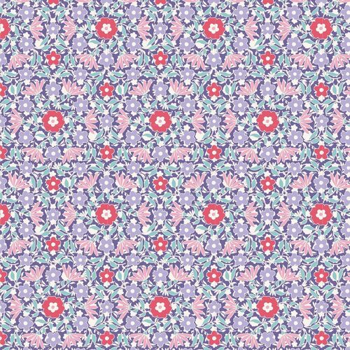 Fabric Remnant -Tilda Bon Voyage Allison Floral 62cm