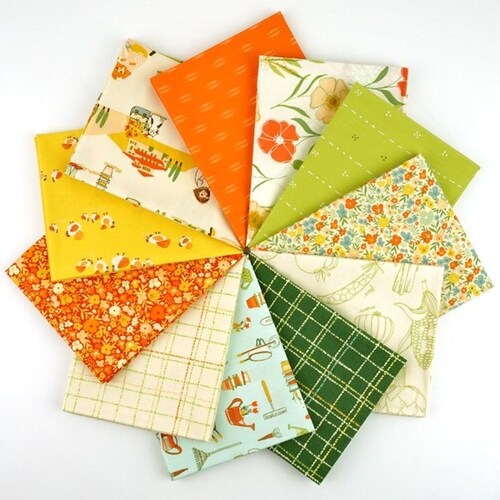 Art Gallery Grow & Harvest Fat Quarter Fabric Bundle