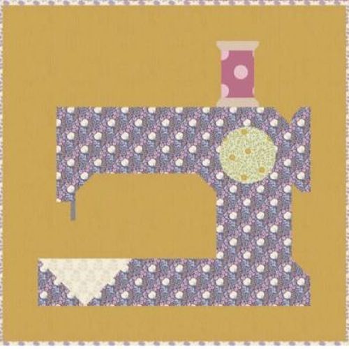 Tilda Sanctuary Make Do & Mend Cushions Kit MUSTARD