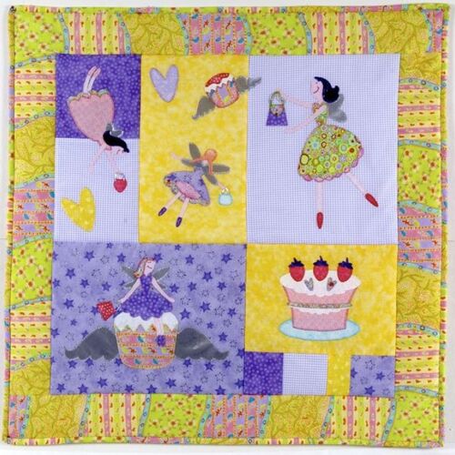 Fairy Cakes Cot Quilt / Wall Hanging Pattern