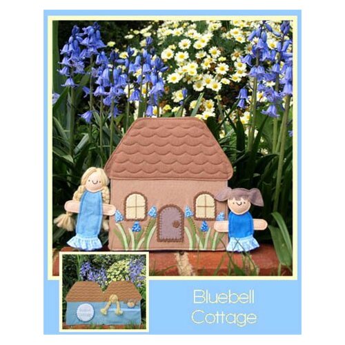 Two Brown Birds Bluebell Cottage Finger Puppets Pattern