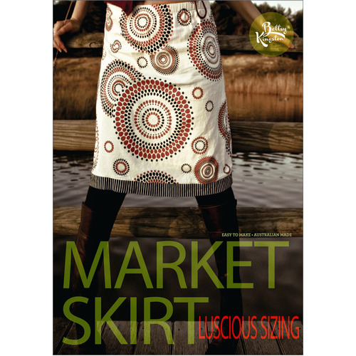 Bettsy Kingston Market Skirt Lucious Sizing Pattern