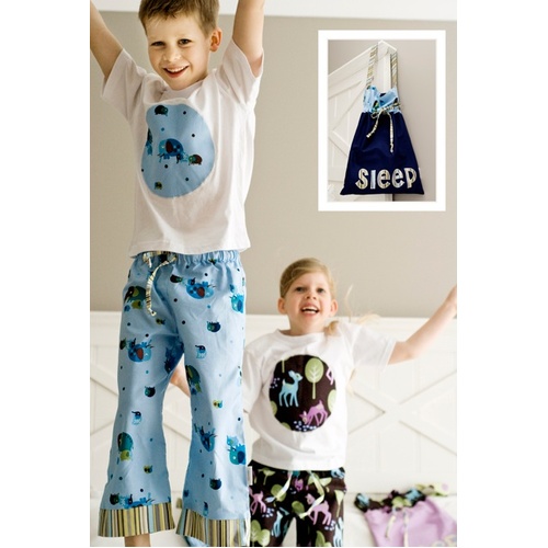 Make it Perfect Little Slumber Party Jammies & Bag Pattern