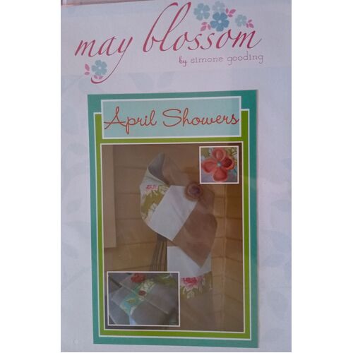 May Blossoms April Showers Scarf & Cluth Purse Pattern