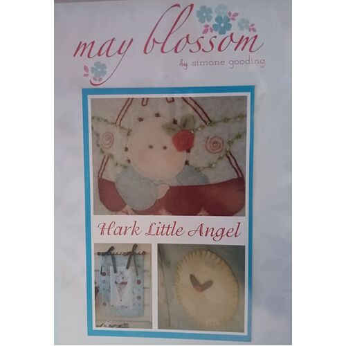 May Blossom Hark Little Angel Wall Quilt Pattern