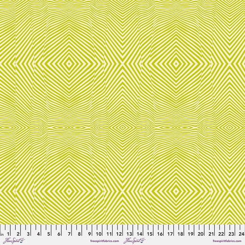 Fabric Remnant- Tula Pink Moon Garden Lazy Stripe 48cm