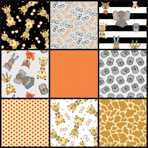 Wild & Free Novelty Animal Fabric Bundle