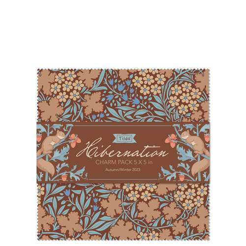 Tilda Hibernation 5" Fabric Charm Squares