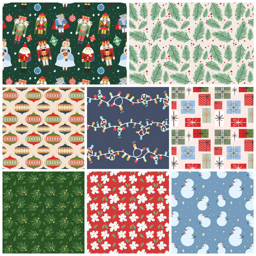 Devonstone Dear Santa Christmas Fabric Bundle