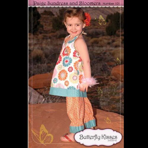 Super Sale Paige Sundress & Bloomers Size 1-6 PATTERN ONLY