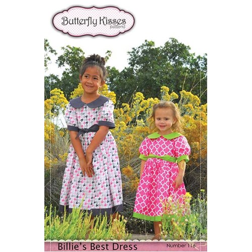 Super Sale Billies Best Dress Girls 2-7 PATTERN ONLY