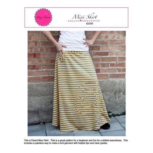 Super Sale Mixi Skirt Size 8-16 PATTERN ONLY