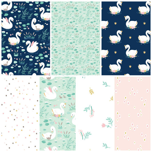 Devonstone Swan Princess Fabric Bundle