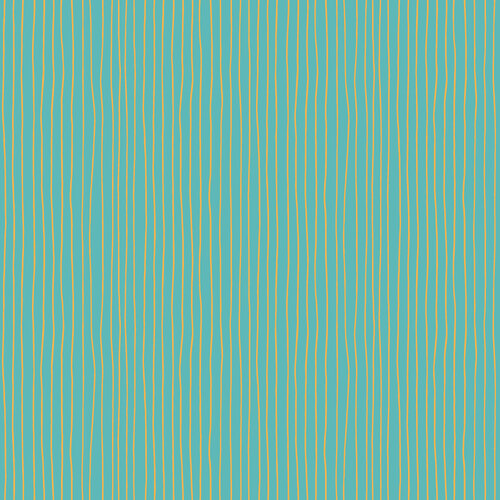 Devonstone Vacation Stripe Aqua Yellow DV6245