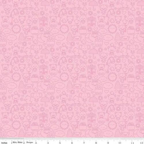 Bundle of Joy Baby Animals Tone on Tone C15293-PINK