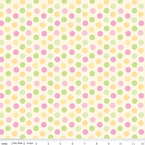 Bundle of Joy Scattered Dots Spots C15294-YELLOW