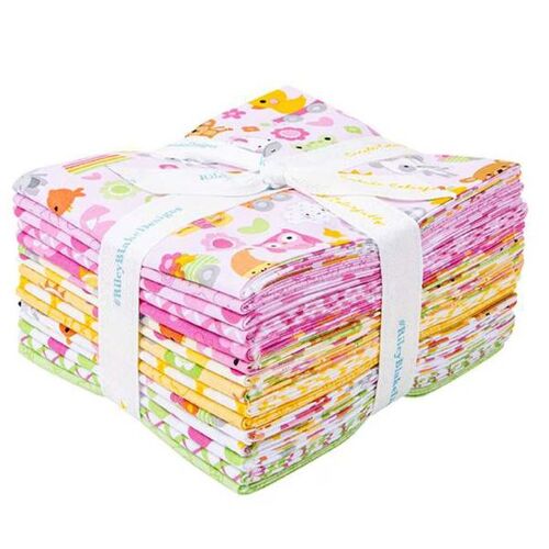 Bundle of Joy Baby Animals Fat Quarter FQ Fabric Bundle