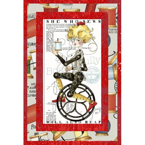 She Who Sews Steampunk Panel Quilt Kit