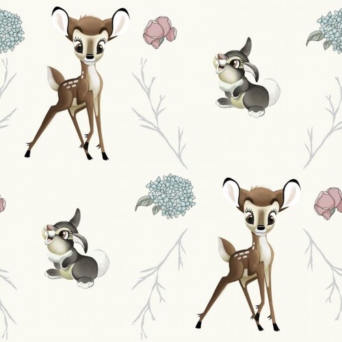 Fabric Remnant - Disney Bambi Thumper 34cm