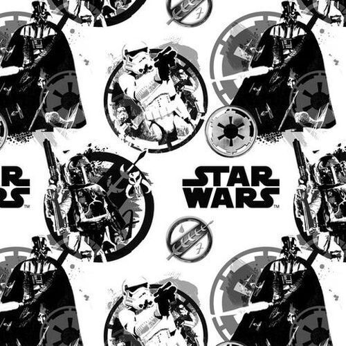 Fabric Remnant -Disney Star Wars Immortal Danger 50cm