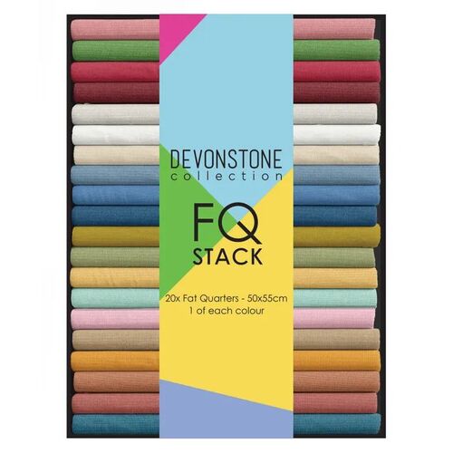 Devonstone Fat Quarter Stack Solids CM DVFQ0006