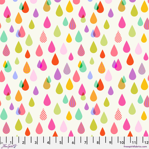 Tula Pink Untamed Rainfall Rain Drops 240.LUNAR