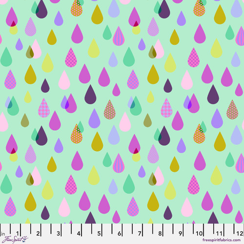 Tula Pink Untamed Rainfall Rain Drops 240.COSMIC