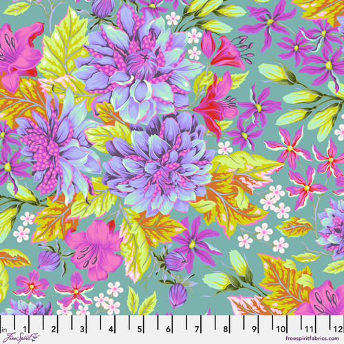 Tula Pink Untamed Hello Dahlia Floral PWTP234.COSMIC