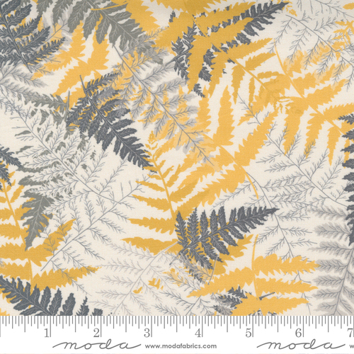 Fabric Remnant-Moda Through The Woods Fern Floral 90cm