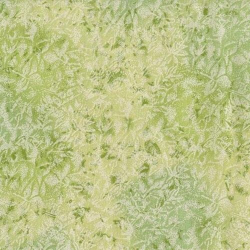 Fabric Remnant - Michael Miller Fairy Frost Blender Lime 74cm