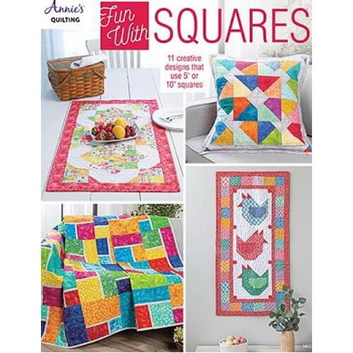 Fun with Squares 5" & 10" Charms Pattern Book