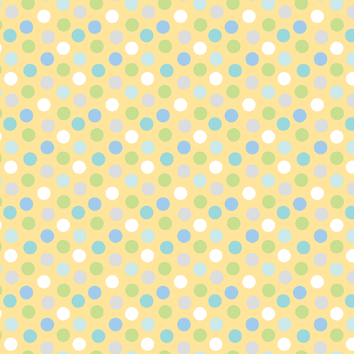 Special Delivery Scattered Dots Spots C15284-YELLOW