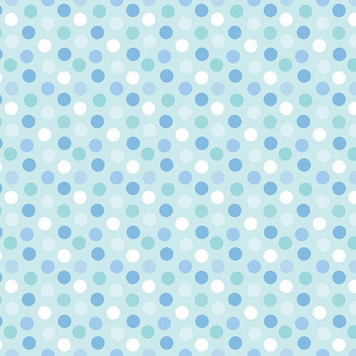 Special Delivery Scattered Dots Spots C15284-BLUE