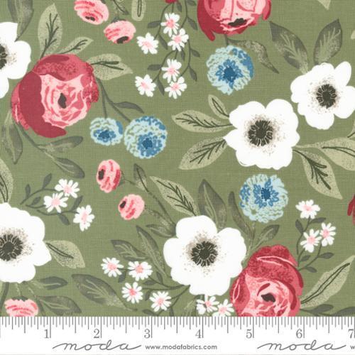 Fabric Remnant- Moda Lovestruck Gardensweet Florals  56cm